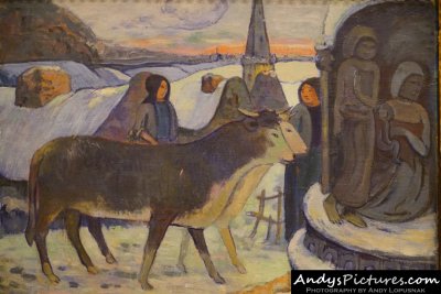 Christmas Night by Paul Gauguin
