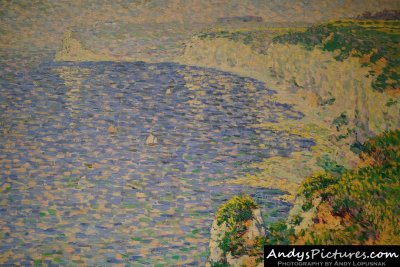 A View of the Cliffs at Etretat by Claude Emile Schuffenecker