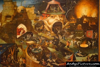Christ in Limbo by a follower of Hieronymus Bosch