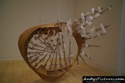 Mobius Ship by Tim Hawkinson