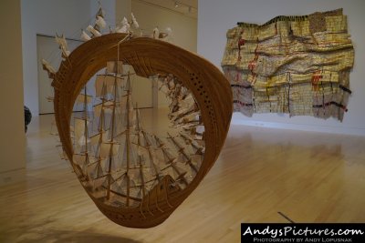 Mobius Ship by Tim Hawkinson