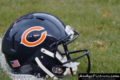 Chicago Bears football helmet