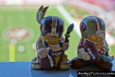 NFL Huddles - Redskins-49ers at Levi's Stadium