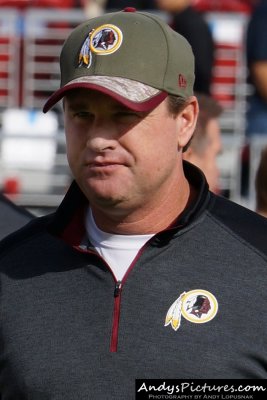Washington Redskins head coach Jay Gruden