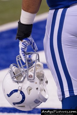 Indianapolis Colts football helmet