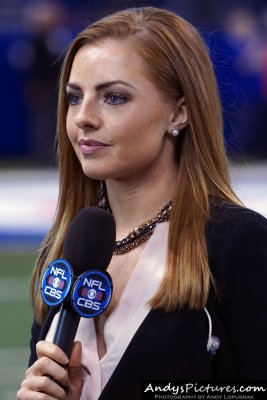 CBS Sports announcer Lauren Gardner