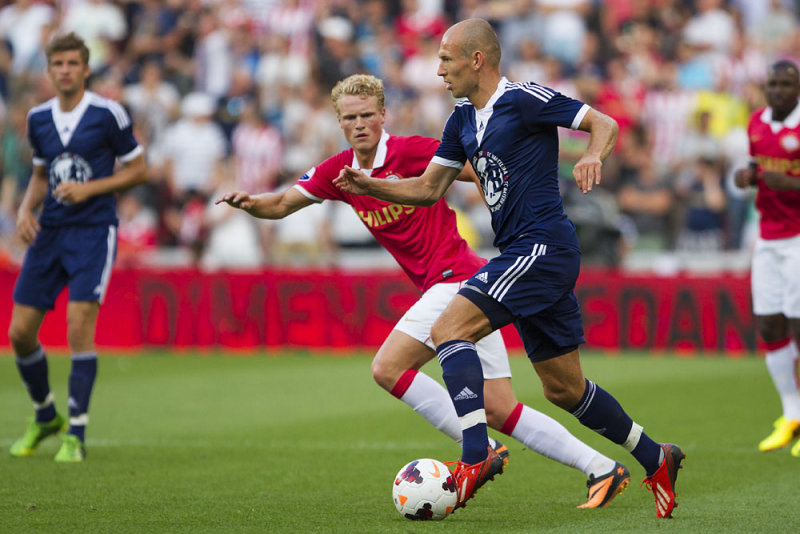 Robben and Hiljemark