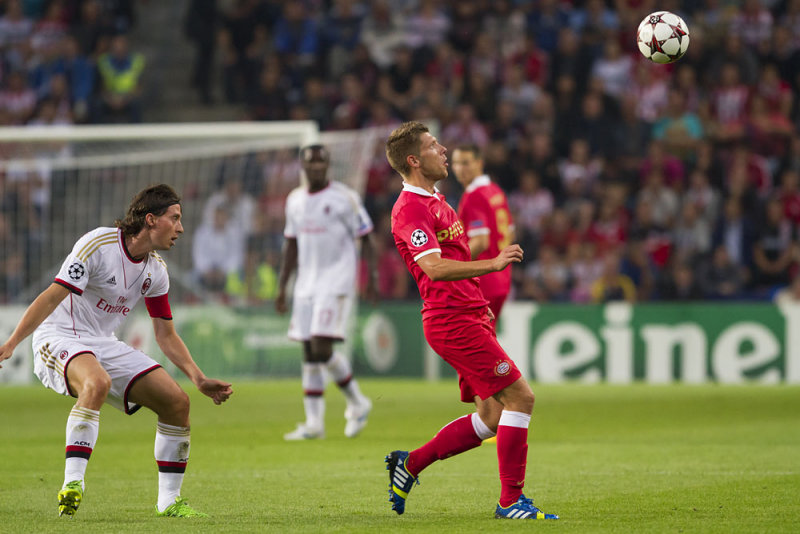 Riccardo Montolivo and Stijn Schaars