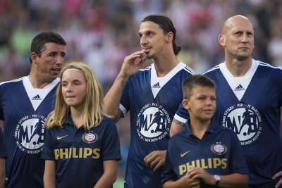 Roy Makaay, Zlatan Ibrahimović and Jaap Stam