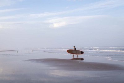July 2015 - Water - Lone Surfer - Dennis Hedberg