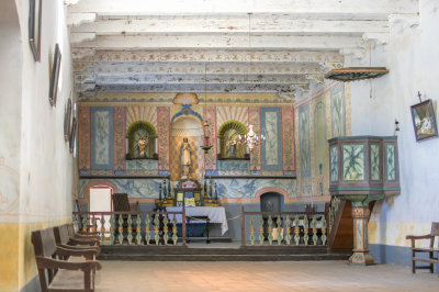 Main Sanctuary of Mission La Pursima Concepcin