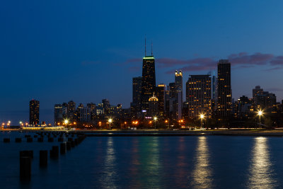Chicago Skyline Reflections