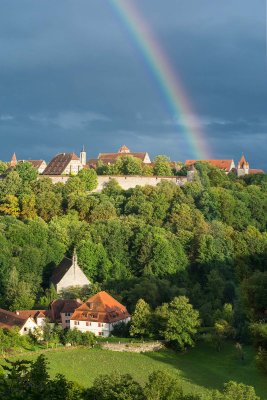 Rothenburg Rainbow,  Rothenburg, Germany