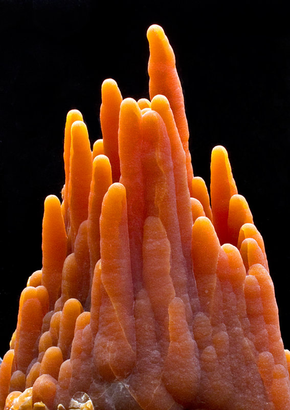 Red Calcite Stalactite