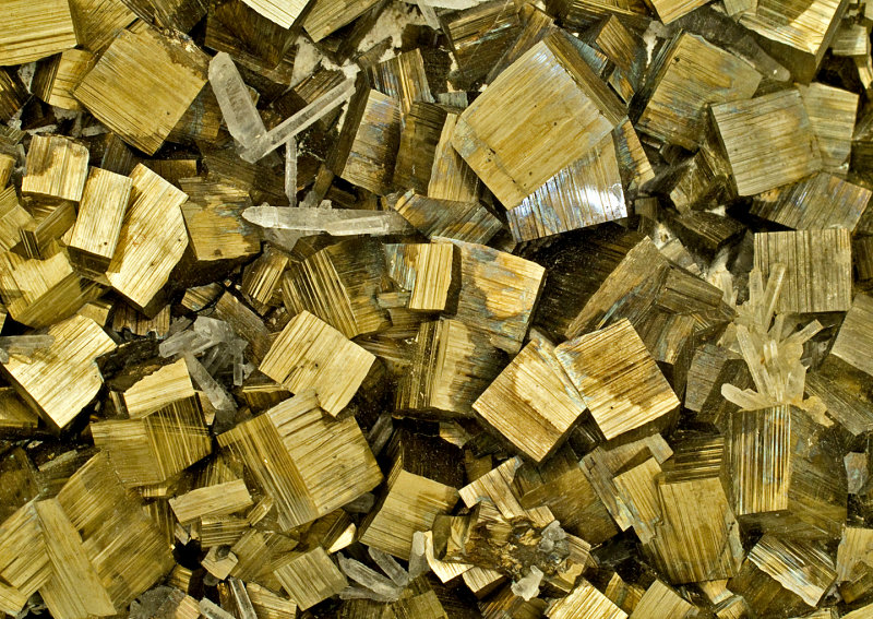 Pyrite with Quartz