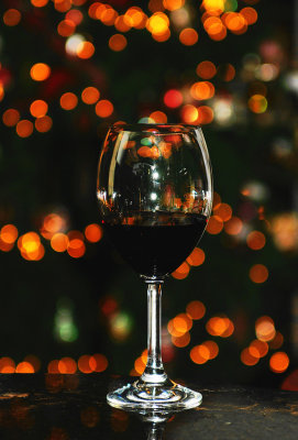 Christmas wine