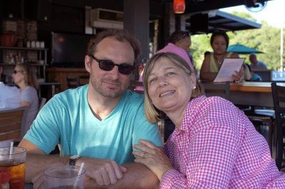 Dan and his mom at 60th