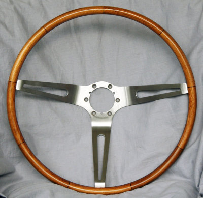 Corvette Teak Wood Steering Wheel