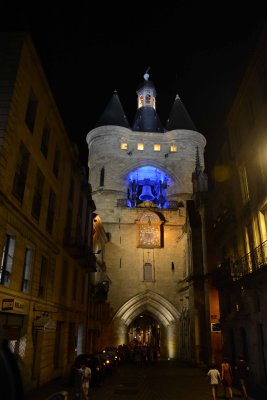 The bell tower in Bordeaux