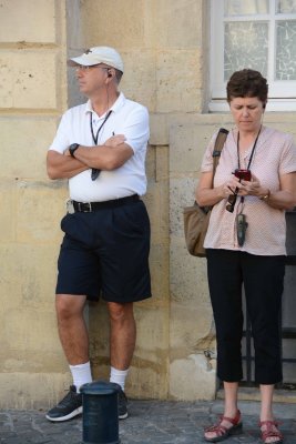 Dewey and Evelyn in Bordeaux