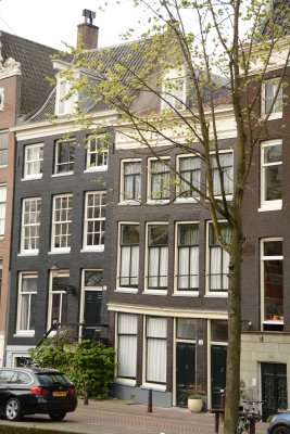 Amsterdam crooked house