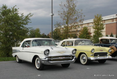 1957 & 1955 Chevrolet Bel Air Convertibles