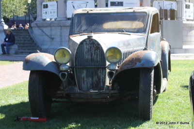 1937  Buggatti Ventoux Coupe - barn fresh!