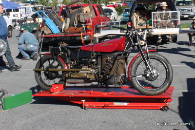 circa 1915 Loco - Steam Powered Motorcycle