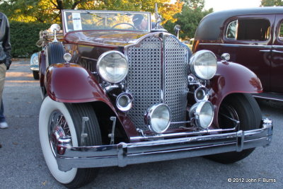 1933 Packard Twelve Convertible Sedan