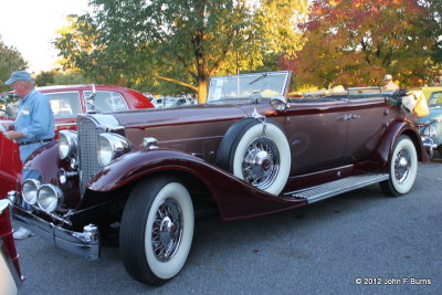 1933 Packard Twelve Convertible Sedan