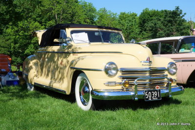 1946 Plymouth Special Deluxe Convertible Coupe