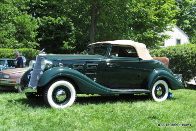 1934 Hudson Eight Special LT Convertible Coupe.