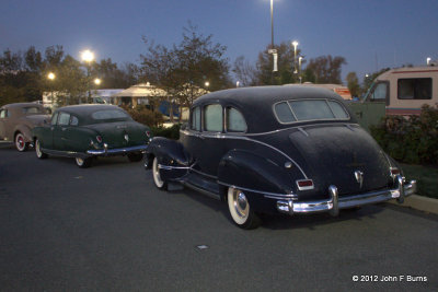 circa 1949 and 1947 Hudson Sedans