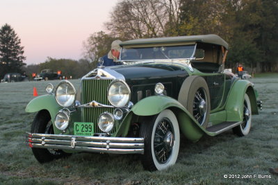 1930 Willys Knight Plaid Side Roadster