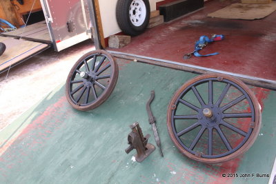 Model T Wheels with Iron Tire