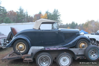 1934 Ford V8 Deluxe Roadster