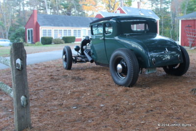 circa 1929 Ford Model A Coupe - Hot Rod