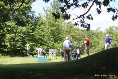 The driving range