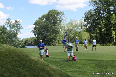 On the 3rd green