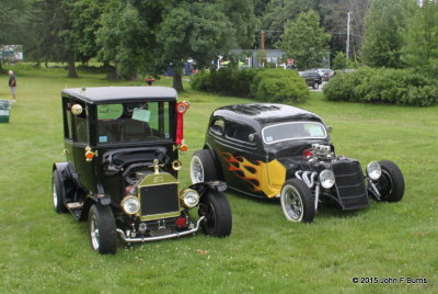 circa 1915 Ford & 1934 Ford  - Hot Rods