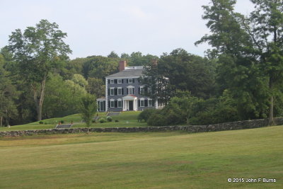 The Codman Estate - the perfect location for an Antique Car Show
