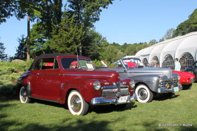 1942 Ford DeLuxe Convertible & 1947 Ford DeLuxe Convertible