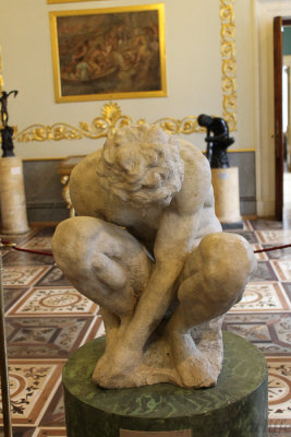 Rodin, one of many many fine pieces in the art collection 