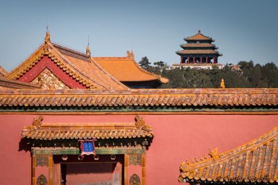 View of Temple, Forbidden City