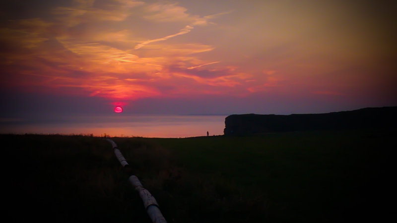 Nash Point Sunset 
