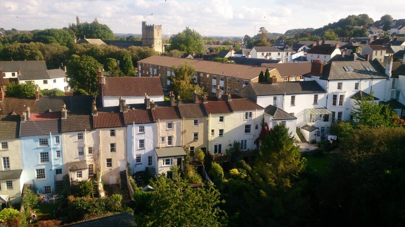 View From A Castle - Chepstow 