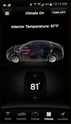 Climate Control (Phone App)