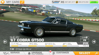 Ford Shelby 67 Cobra GT500
