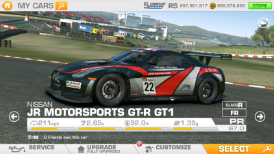 Nissan JR MS GTR GT1