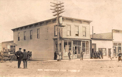 Torstensen Store Milford Iowa early 1900's